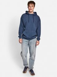Redefined Rebel Bluza Harry 223031 Niebieski Hoodie Fit. Niebieskie bluzy nierozpinane męskie Redefined Rebel, m, bez wzorów, z bawełny, bez ramiączek, bez kaptura. Za 179.99 zł.