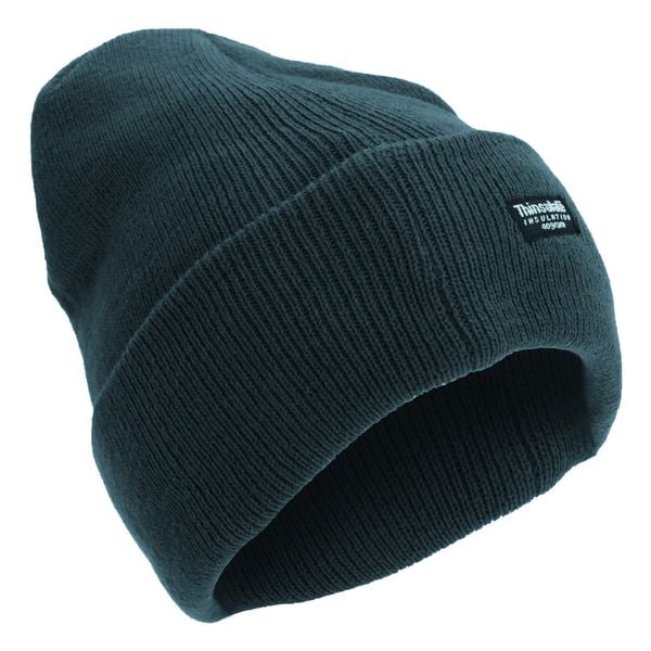Czapka zimowa unisex Thinsulate (Mech). Zielone czapki męskie Regatta, na zimę, bez wzorów, z materiału, sportowe. Za 37.99 zł.