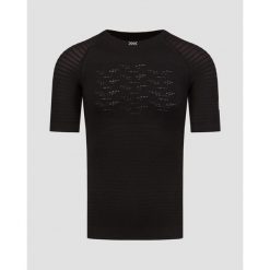 Koszulka biegowa męska X-Bionic Effektor 4D Running Black. Czarne buty do biegania męskie XBIONIC, bez wzorów, bez zapięcia, rowerowe. W wyprzedaży za 390.00 zł.