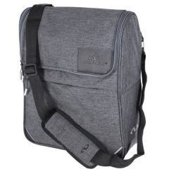 Torba miejska Glenbury. Szare torby męskie na ramię NORCO, z aplikacjami, sportowe, na ramię. Za 419.90 zł.