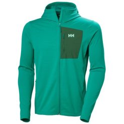 Kurtka turystyczna Helly Hansen Versalite. Zielone kurtki męskie Helly Hansen, m, bez wzorów, casualowe, bez ramiączek, bez kaptura. Za 425.00 zł.