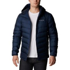 Kurtka zimowa męska Columbia Autumn Park. Niebieskie kurtki męskie Columbia, na zimę, m, bez wzorów, sportowe, bez ramiączek, bez kaptura. Za 705.99 zł.