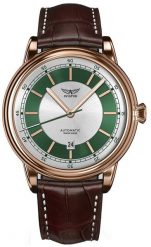 Zegarek męski Aviator V.3.32.2.271.4.BRDC-3 brązowy. Brązowe zegarki męskie Aviator. Za 7,791.44 zł.