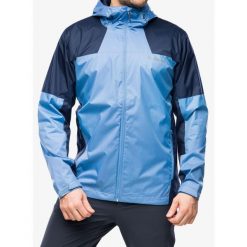 Kurtka przeciwdeszczowa męska Columbia Inner Limits III Jacket. Niebieskie kurtki męskie Columbia, m, bez wzorów, sportowe, bez ramiączek, bez kaptura. W wyprzedaży za 385.35 zł.