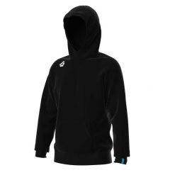 Bluza z kapturem Arena Team Panel. Czarne bluzy nierozpinane męskie ARENA, bez wzorów, z bawełny, z kapturem. Za 336.00 zł.