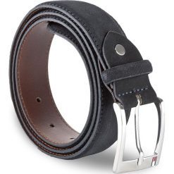 Pasek Męski TOMMY HILFIGER - Boston Belt 3.5 Adj AM0AM02772 90 413. Niebieskie paski męskie Tommy Hilfiger, w paski, ze skóry. W wyprzedaży za 189.00 zł.