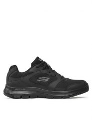 Skechers Sneakersy Flex Advantage 4.0 232225/BBK Czarny. Czarne buty sportowe na co dzień męskie Skechers, m, bez wzorów, z materiału, bez ramiączek, bez kaptura. Za 229.99 zł.