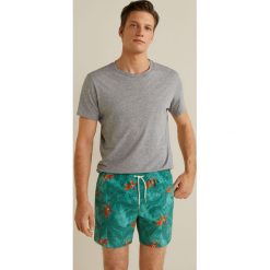 Mango Man - Kąpielówki Florpa. Kąpielówki męskie marki Mango Man. Za 139.90 zł.