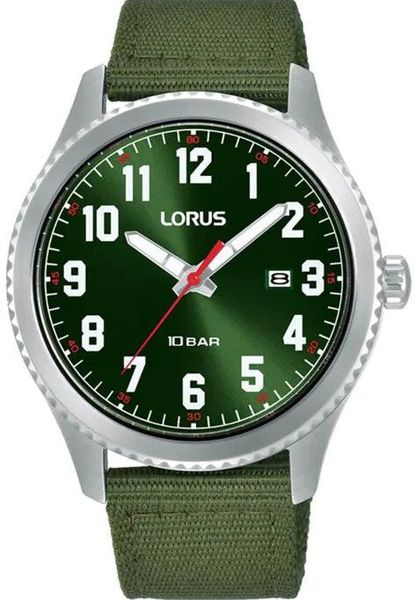 Zegarek męski Lorus RH997RX9 zielony. Zielone zegarki męskie Lorus. Za 269.00 zł.