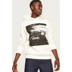 Bluza z kapturem - Kremowy. Bluzy z kapturem męskie marki Reserved. W wyprzedaży za 69.99 zł.