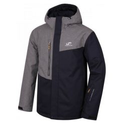 Hannah Męska Kurtka Narciarska Falk Anthracite/Steel Mel Xxl. Czarne kurtki narciarskie i snowboardowe męskie Hannah, na zimę. Za 599.00 zł.