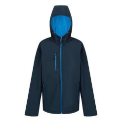 Męska Kurtka Soft Shell Navigate 2 Layer. Niebieskie kurtki męskie Regatta, m, bez wzorów, sportowe, bez ramiączek, bez kaptura. Za 232.99 zł.