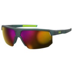 Okulary przeciwsłoneczne męskie Under Armour Driven/G S3. Czerwone okulary przeciwsłoneczne męskie Under Armour, bez wzorów, sportowe. Za 449.99 zł.