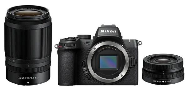 Nikon Z 50II + 16-50mm VR + 50-250mm VR. Bezlusterkowce NIKON. Za 4,544.00 zł.