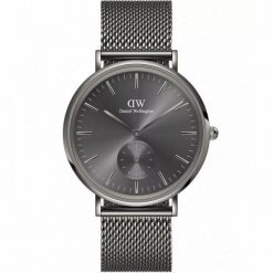 Zegarek męski Daniel Wellington Classic Multi-Eye Mesh Graphite 40mm. Szare zegarki męskie Daniel Wellington, z meshu. Za 930.00 zł.