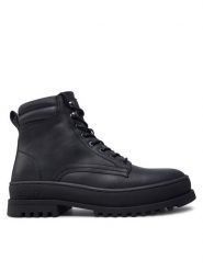 Blauer Glany F4IUKA01 Czarny. Czarne buty zimowe męskie Blauer, bez wzorów, ze skóry, bez obcasa, bez zapięcia. Za 429.99 zł.