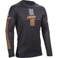 Bluza rowerowa męska Leatt Jersey MTB Enduro 4.0. Czarne bluzy nierozpinane męskie LEATT, m, bez wzorów, z jersey, sportowe, bez ramiączek, bez kaptura. Za 293.99 zł.