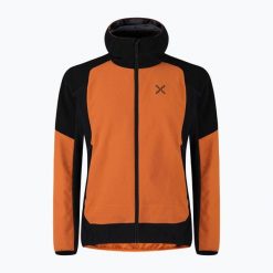 Kurtka męska Montura Premium Wind Hoody. Brązowe kurtki męskie MONTURA, m, bez wzorów, sportowe, bez ramiączek, bez kaptura. Za 469.99 zł.