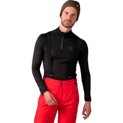Koszulka termoaktywna Rossignol Classique 1/2 Zip czarna. Czarne bielizna termoaktywna męska Rossignol, s, bez wzorów, bez ramiączek, narciarskie. Za 319.99 zł.