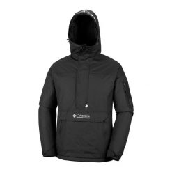 Kurtka puchowa męska Columbia Challenger II Ins Pullover. Czarne kurtki męskie Columbia, m, bez wzorów, z puchu, sportowe, bez ramiączek, bez kaptura. Za 529.99 zł.