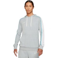 Męska Bluza Z Kapturem Academy DriFIT. Szare bluzy nierozpinane męskie Nike, m, bez wzorów, z kapturem. Za 199.99 zł.