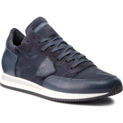 Sneakersy PHILIPPE MODEL - Tropez TRLU CF25 Camouflage Bleu. Niebieskie buty sportowe na co dzień męskie Philippe Model, z materiału, eleganckie. Za 1,179.00 zł.