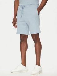 HUGO Szorty sportowe Dayono 50530696 Błękitny Relaxed Fit. Niebieskie szorty sportowe męskie Hugo, bez wzorów, z bawełny, sportowe. Za 219.99 zł.