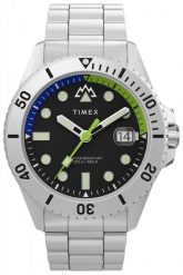 Zegarek męski Timex TW2W41900 srebrny. Szare zegarki męskie Timex, srebrne. Za 1,128.62 zł.