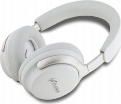Słuchawki Guess Guess Bluetooth ANC Headphones GUBHC22PSFCSME Beige/Beige Metal Script Logo. Brązowe słuchawki bluetooth Guess. Za 239.49 zł.