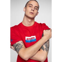 T-shirt męski TSM231 - czerwony. T-shirty męskie marki 4f. Za 49.99 zł.