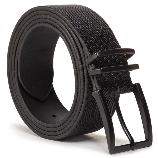 Pasek Męski GINO ROSSI. Czarne paski męskie Gino Rossi, bez wzorów. Za 99.99 zł.