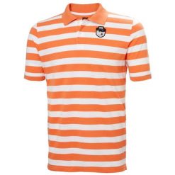 Polo Helly Hansen Marstrand. Brązowe koszulki polo męskie Helly Hansen, m, bez wzorów, z bawełny, klasyczne, bez kołnierzyka, bez ramiączek. Za 292.00 zł.