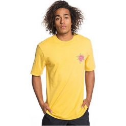 Quiksilver T-shirt męski "Quik Tribe SS Amber Yellow EQYZT05249-NHA0 (rozmiar M). Żółte t-shirty sportowe męskie Quiksilver, m, bez wzorów, z bawełny, sportowe, bez ramiączek. W wyprzedaży za 91.00 zł.
