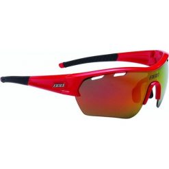 Okulary przeciwsłoneczne 3 ekrany BBB Cycling Select. Czerwone okulary przeciwsłoneczne męskie BBB CYCLING, bez wzorów, sportowe. Za 435.00 zł.