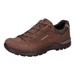 Buty trekkingowe męskie Lowa Renegade Evo Low Gtx. Brązowe buty trekkingowe męskie Lowa, bez wzorów, z materiału, bez zapięcia. Za 1,021.00 zł.