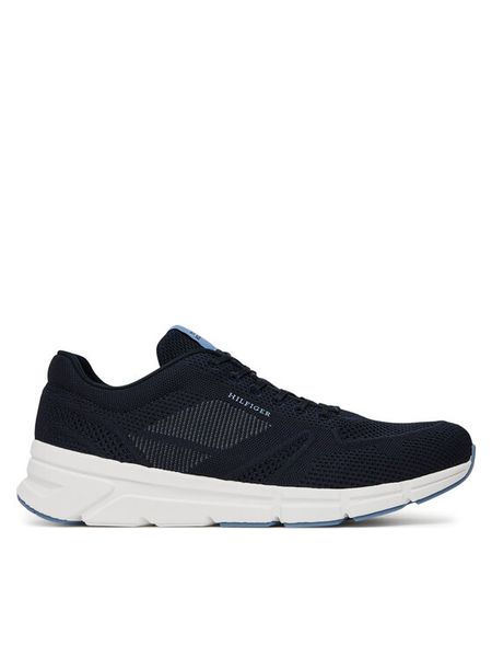 Tommy Hilfiger Sneakersy Modern Comfort Run Knit FM0FM05524 Granatowy. Niebieskie buty do biegania męskie Tommy Hilfiger, bez wzorów, z materiału, bez zapięcia. Za 319.99 zł.