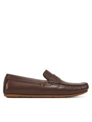 Tommy Hilfiger Mokasyny Corpoarte Hilfiger Lth Driver FM0FM04810 Brązowy. Brązowe mokasyny męskie Tommy Hilfiger, ze skóry, bez zapięcia. Za 419.99 zł.