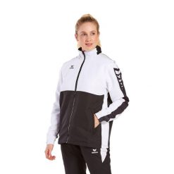 Kurtka Erima Six Wings. Białe kurtki męskie Erima, m, bez wzorów, z polaru, bez ramiączek, z kapturem. W wyprzedaży za 286.50 zł.