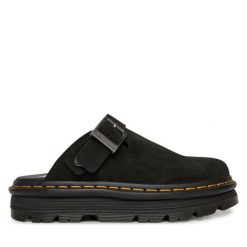 Klapki Dr. Martens. Czarne klapki i japonki męskie Dr. Martens, bez wzorów. Za 569.99 zł.
