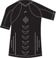 Fuse Koszulka męska Allseason Megalight 200 T-Shirt czarna r. XL (FSE-12-1200-8-3-0002). Czarne bielizna termoaktywna męska Fuse, m, bez wzorów, bez ramiączek. Za 137.12 zł.