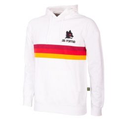 Bluza z kapturem dla dorosłych Listy AS Roma - Biały. Białe bluzy nierozpinane męskie COPA FOOTBALL, xl, bez wzorów, z kapturem. Za 340.31 zł.