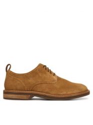 Clarks Półbuty Aldwin Lace 26186448 Brązowy. Brązowe codzienne półbuty męskie Clarks, bez wzorów, ze skóry, bez obcasa, bez zapięcia. Za 469.99 zł.