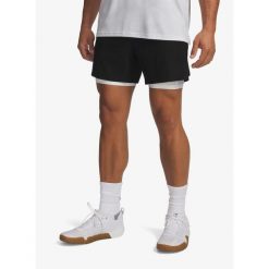 Spodenki treningowe męskie Under Armour Vanish Elite 6in Short. Czarne buty treningowe męskie Under Armour, bez wzorów, sportowe. Za 188.99 zł.