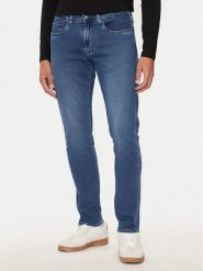 Liu Jo Jeansy QF4075 D4945 Granatowy Slim Fit. Niebieskie jeansy męskie Liu Jo, bez wzorów, z bawełny. Za 539.99 zł.