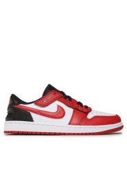 Nike Sneakersy Air Jordan 1 Low Flyease DM1206 163 Czerwony. Czerwone buty sportowe na co dzień męskie Nike, m, bez wzorów, ze skóry, bez ramiączek, bez kaptura. Za 599.99 zł.