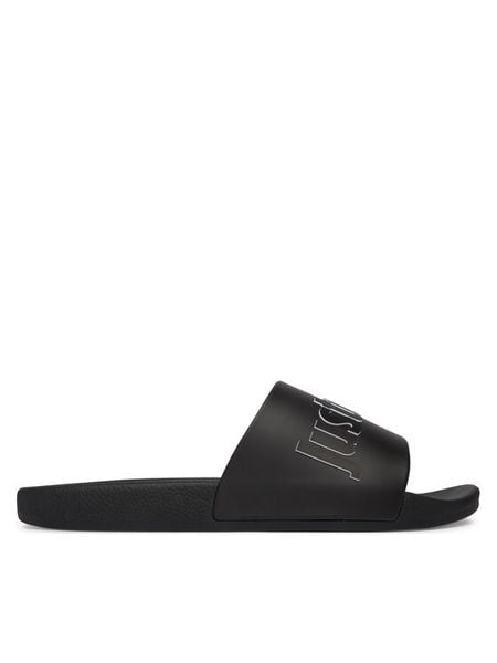 Just Cavalli Klapki 80QA3SZ1 ZSE50 Czarny. Czarne klapki i japonki męskie Just Cavalli, bez wzorów, z syntetyku. Za 329.99 zł.