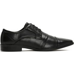 Czarne Półbuty Sense. Eleganckie półbuty męskie marki Born2be. Za 79.99 zł.