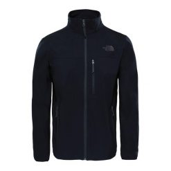 Softshell turystyczny męski The North Face M Nimble Jacket. Czarne kurtki softshell męskie The North Face, m, bez wzorów, z softshellu, bez kaptura, trekkingowe. Za 402.00 zł.