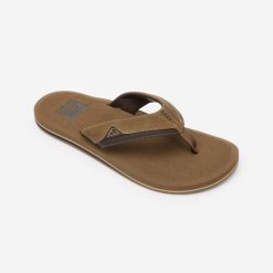 Japonki męskie Reef Cushion Dawn. Brązowe klapki i japonki męskie Reef, bez wzorów, z kauczuku. Za 199.99 zł.