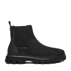 Sztyblety G-Star Raw. Czarne sztyblety męskie G-Star Raw, bez obcasa, bez zapięcia. Za 399.99 zł.
